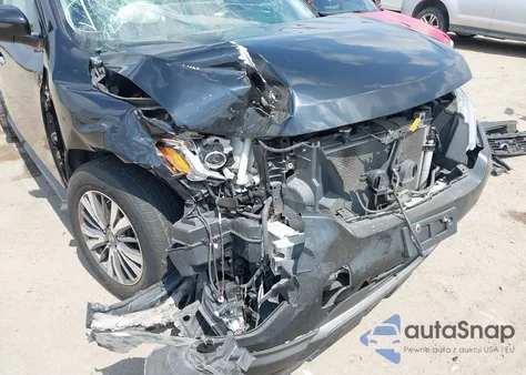 2018 Nissan Pathfinder Sl из США, поврежденный, VIN 5N1DR2MM7JC636653